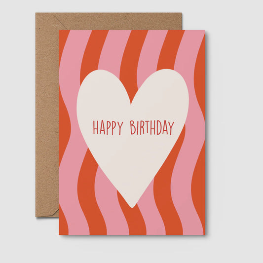 Birthday Card - Birthday Heart