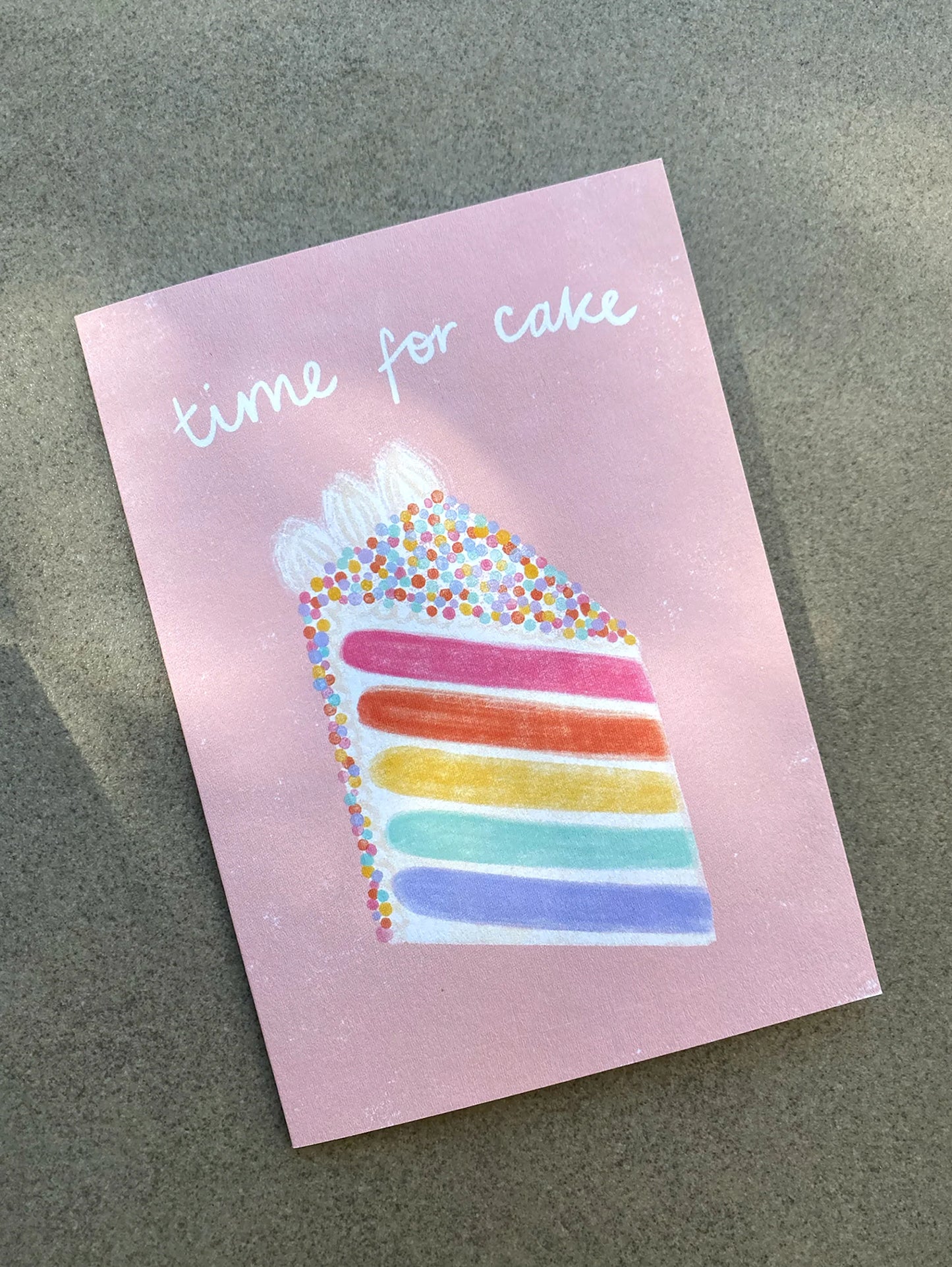 Card - Time for Cake