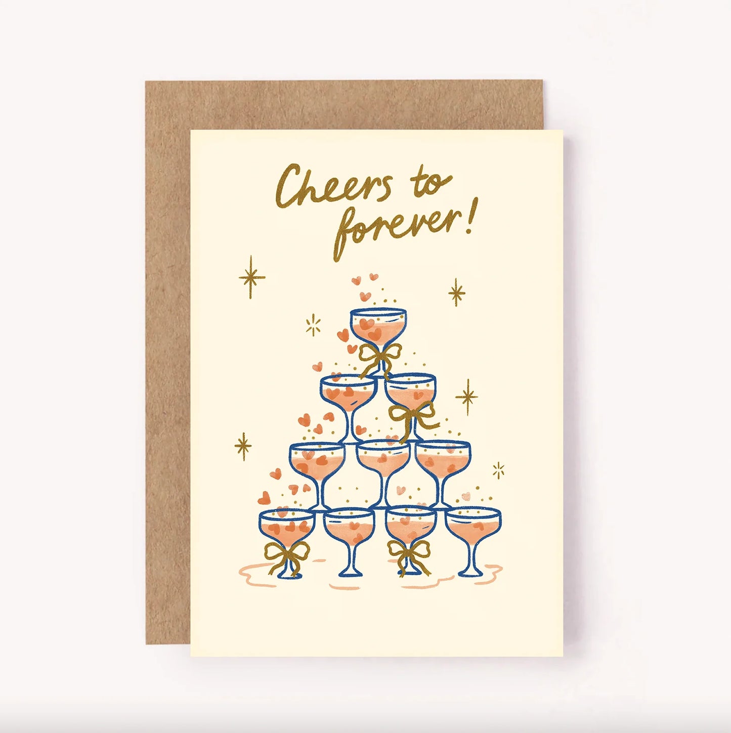 Card - Cheers to Forever card