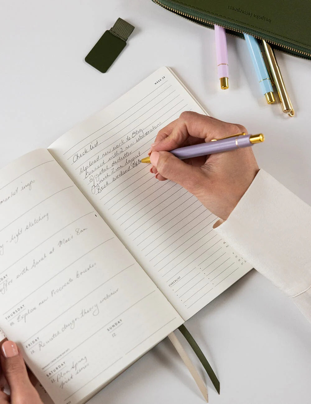 2026 Weekly Planner Notebook - Fairy Wren