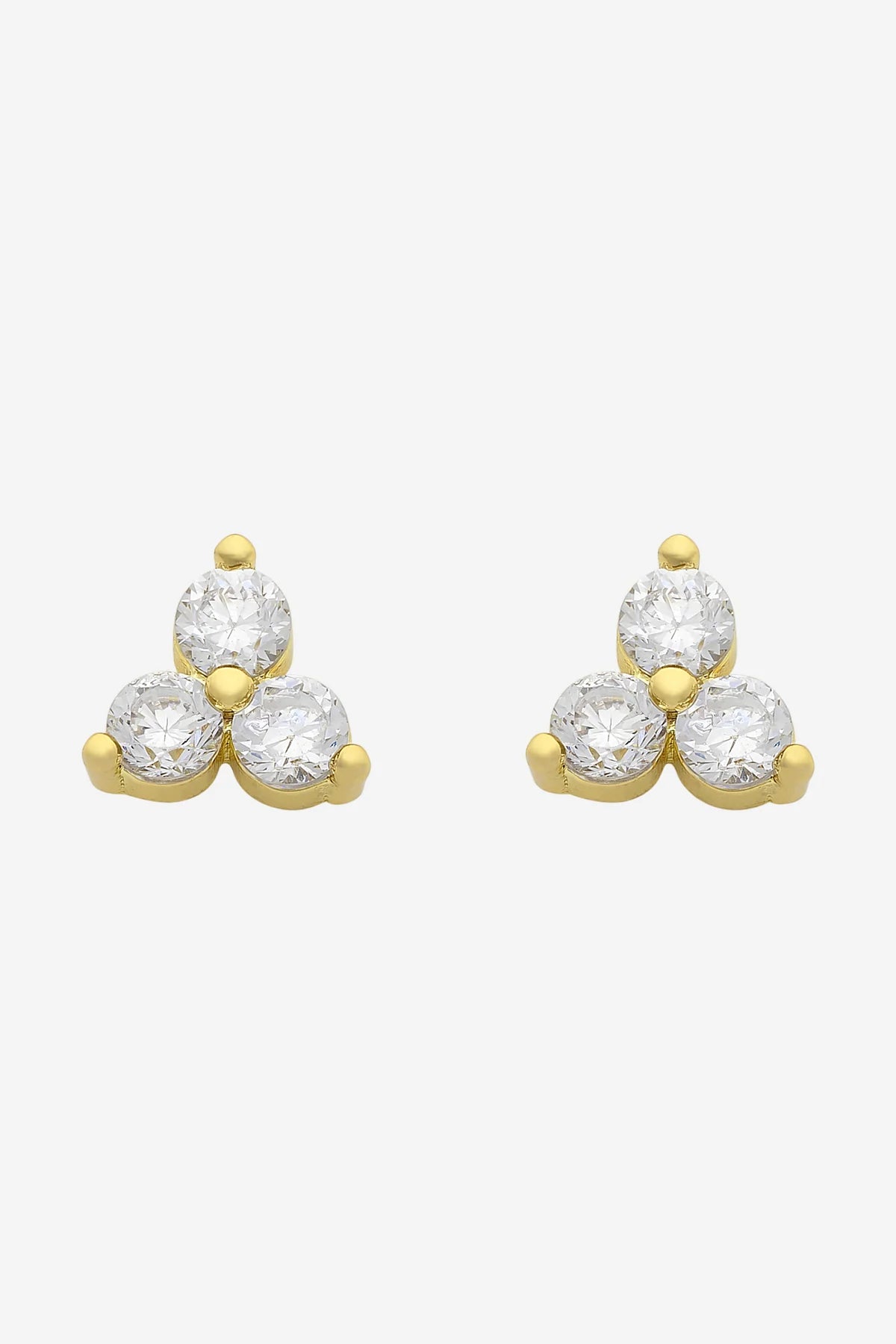 Petite Brigitte Earring - Gold & Silver