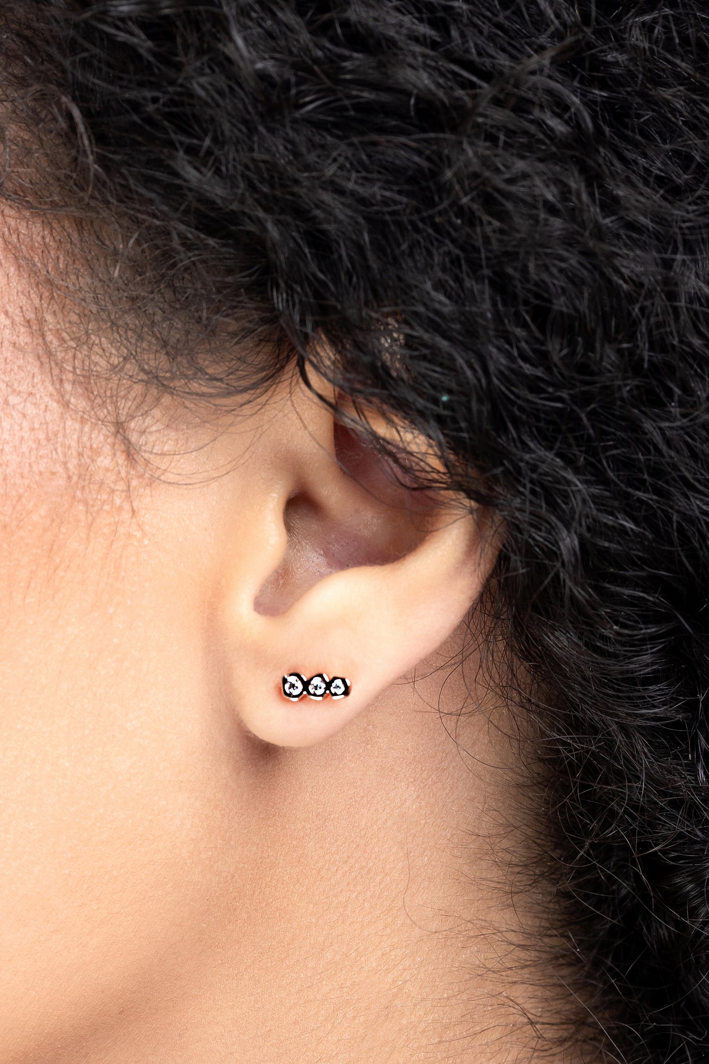 Petite Camille Earring - Gold & Silver