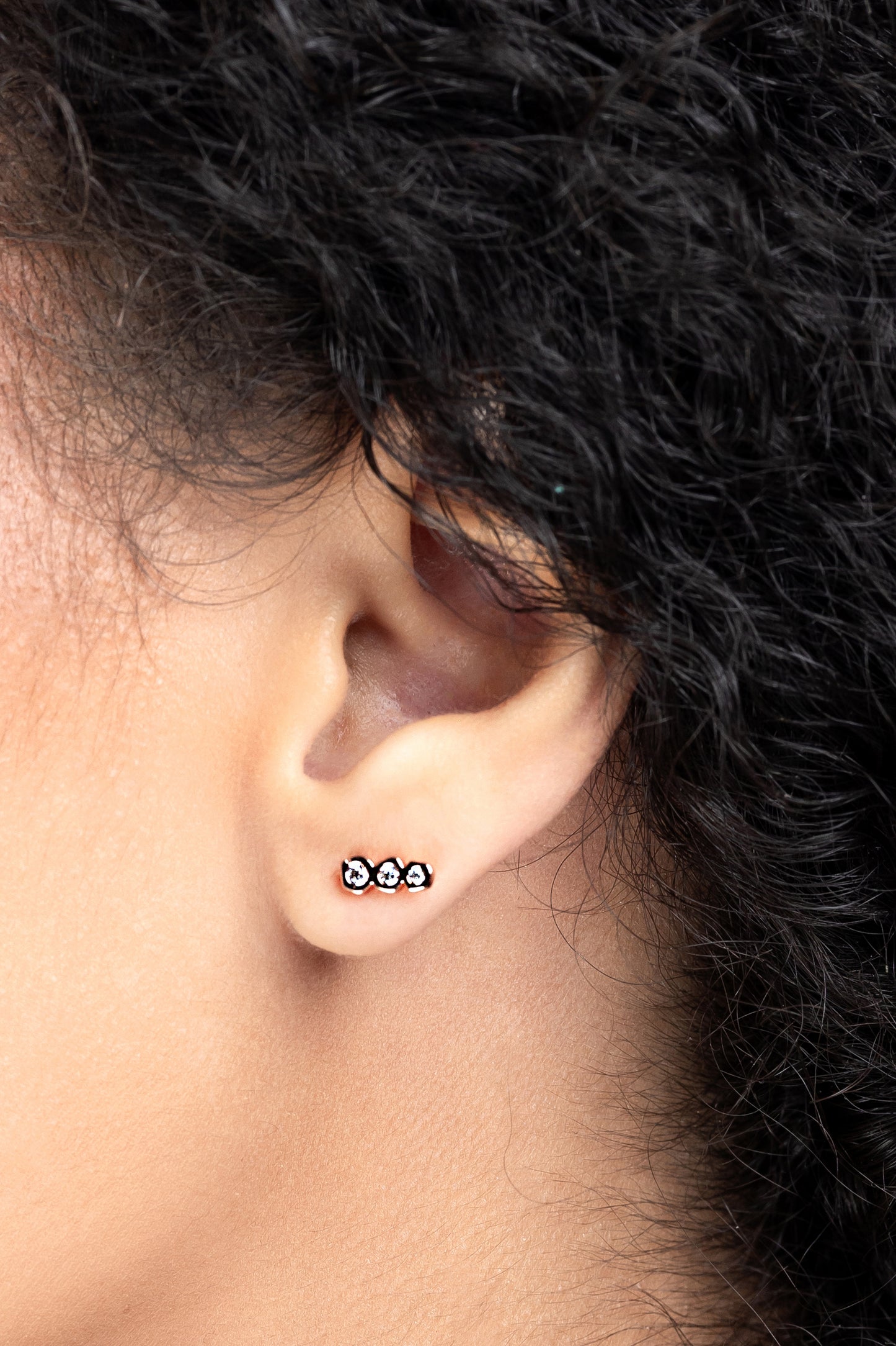 Petite Camille Earring - Gold & Silver