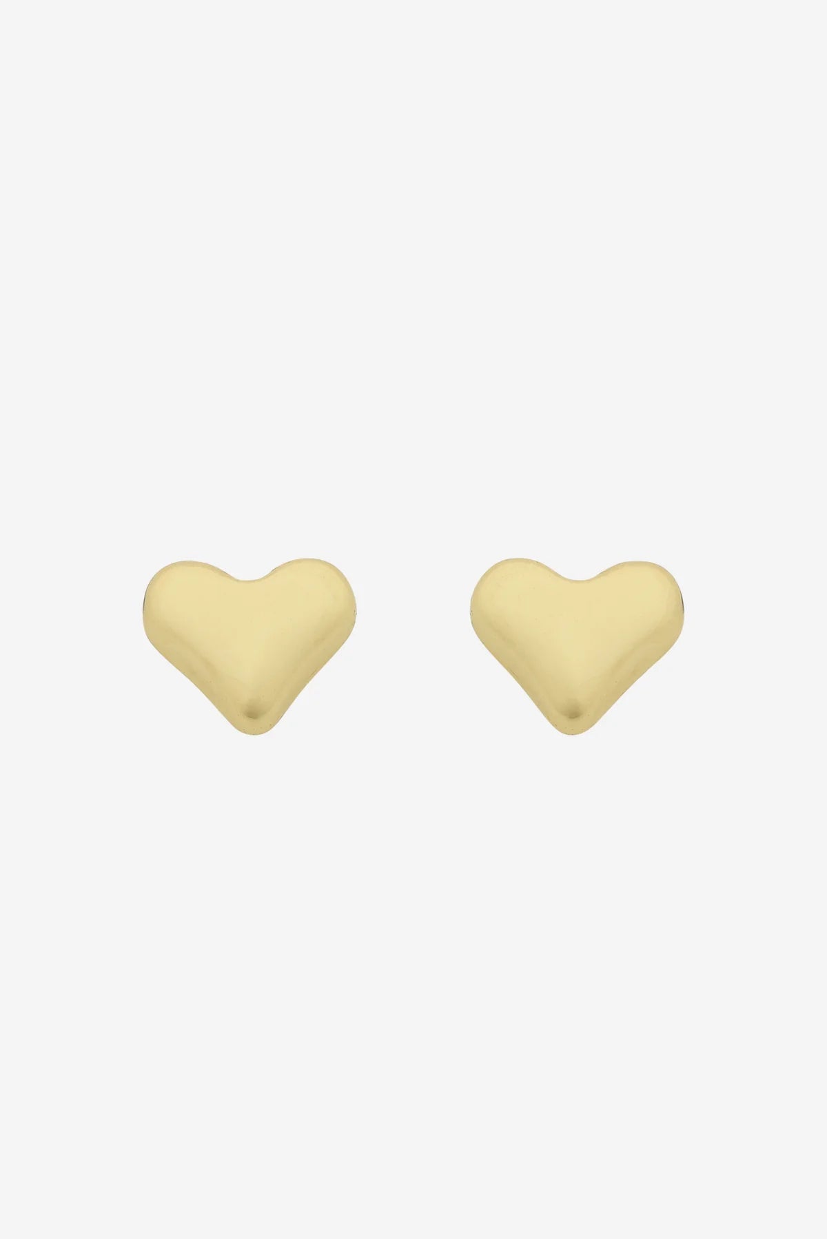 Mariel Heart Earring - Silver & Gold