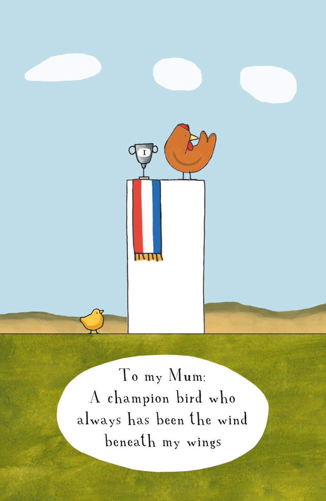 Card - A Champion Bird