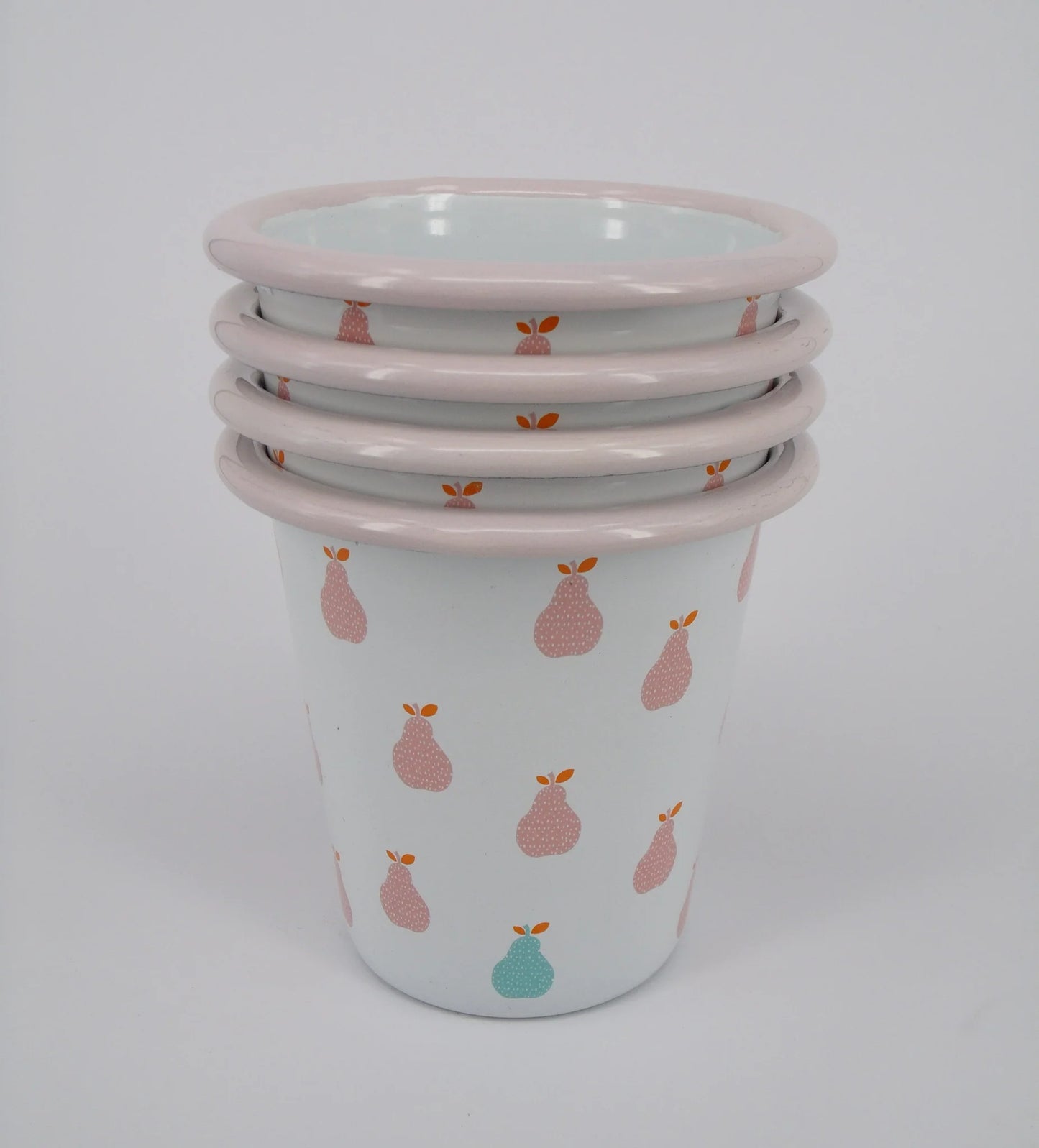LITTLE ECHIDNA // Enamel Tumblers - Pink Pear Designs (Set of 6)
