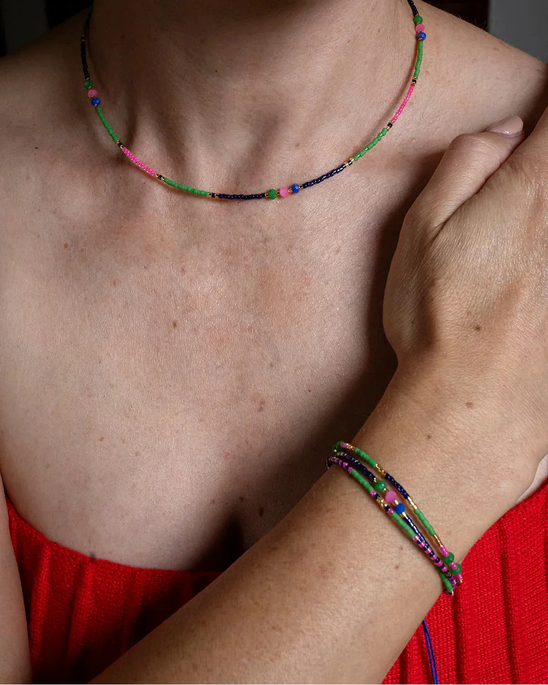 Indie Layers Bead Bracelet Collection - All Designs
