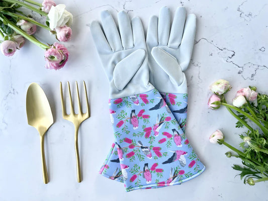 Gardening Gloves - Blue Galah
