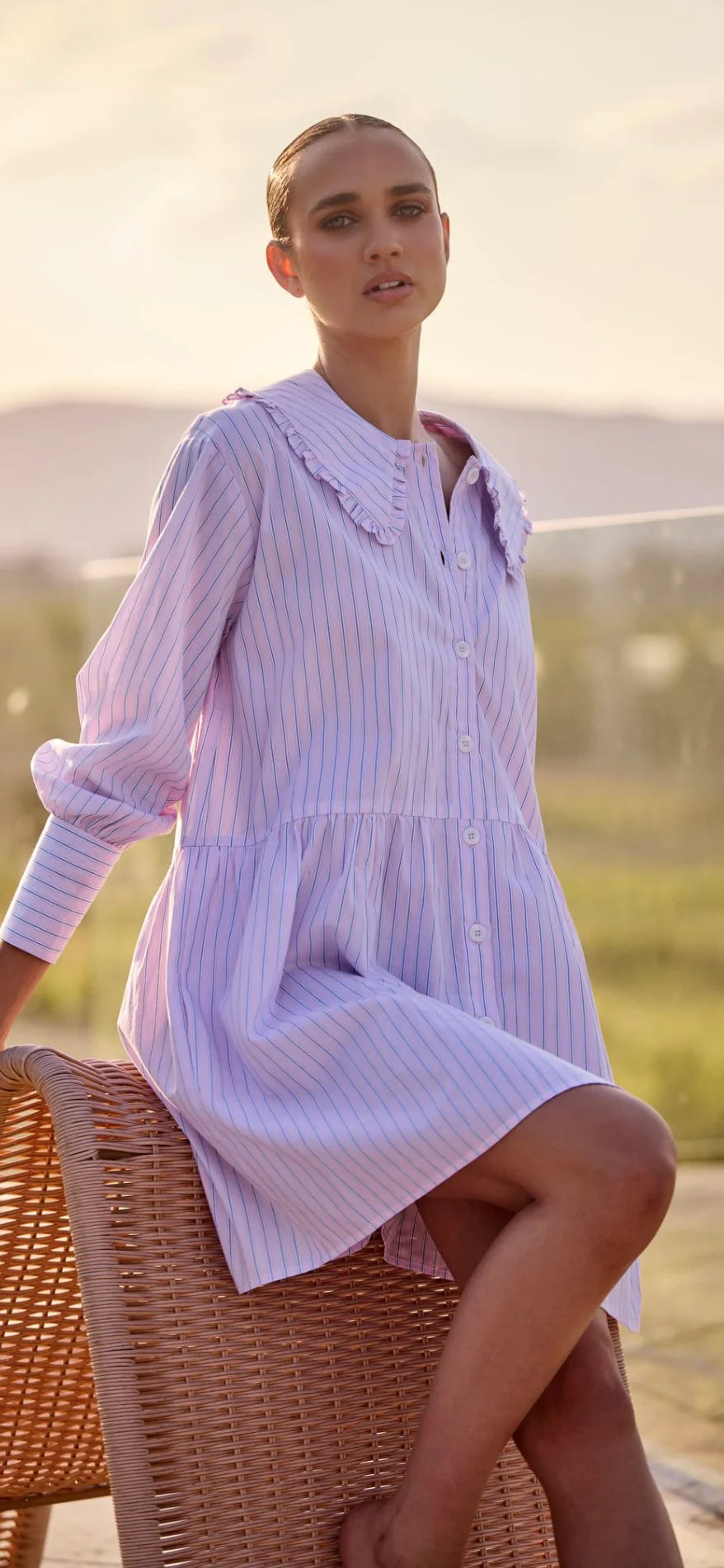 The Peta Dress (Luna Print)