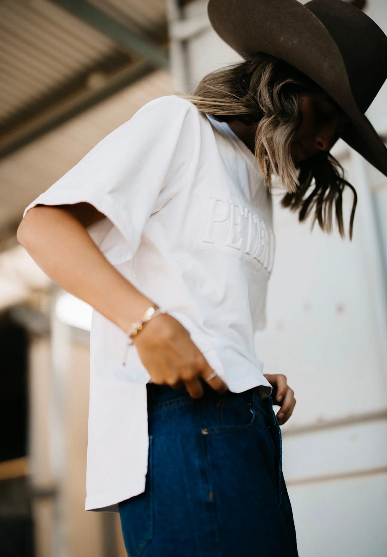 The Peter Bill Tee - White