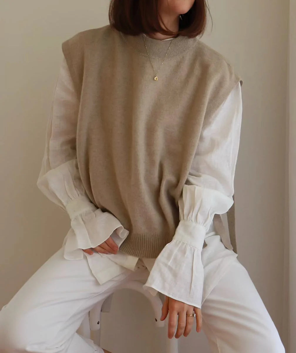 Charlotte Cashmere Vest