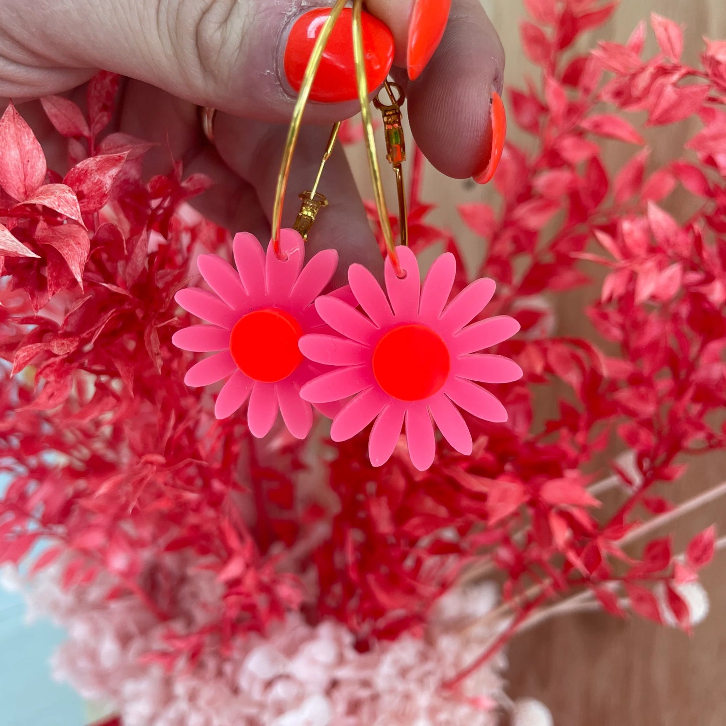 Daisy Hoops // Select Daisy Colour