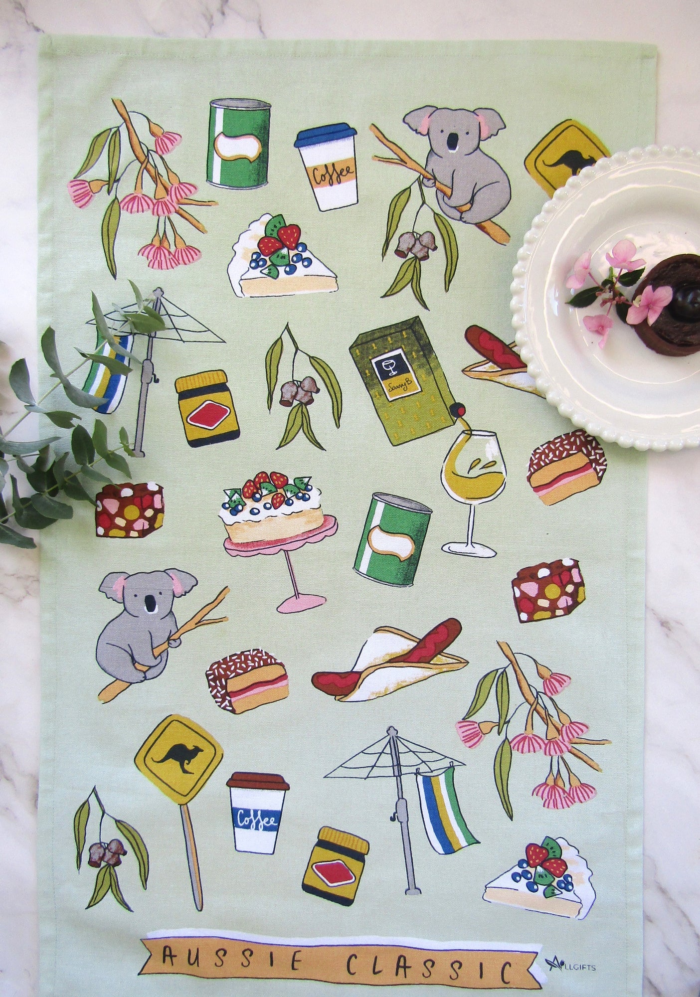100% Cotton Tea Towels - Aussie Classics