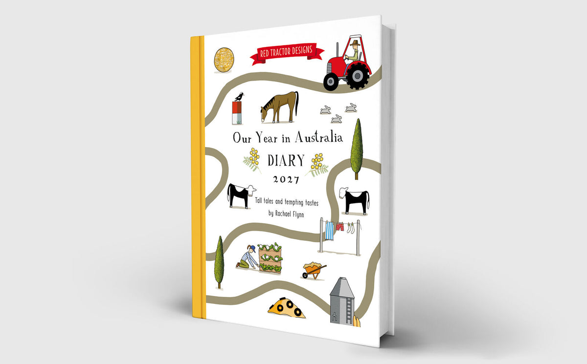 Red Tractor Designs Diary - 2027 'Our Year in Australia'