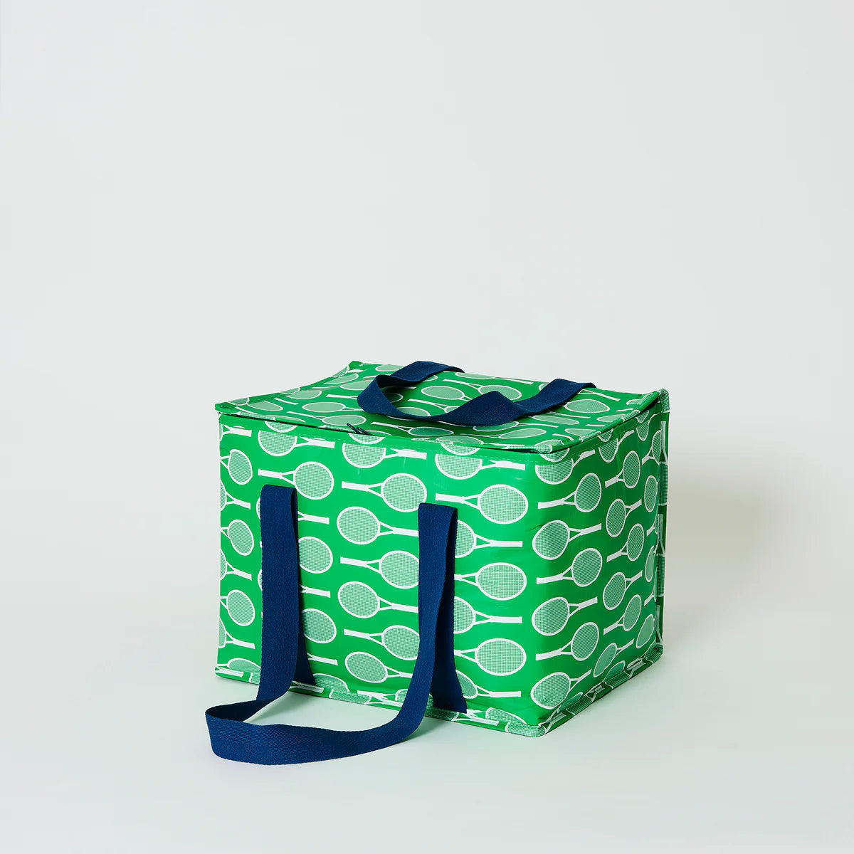 Large Insulated Picnic Tote - Tennis