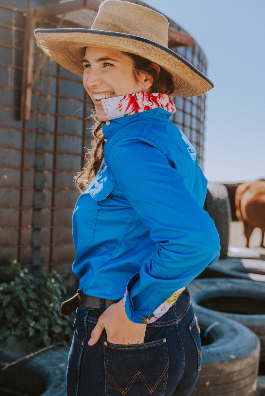 ANTOLA| Alice Full Button Shirt **Size 14**