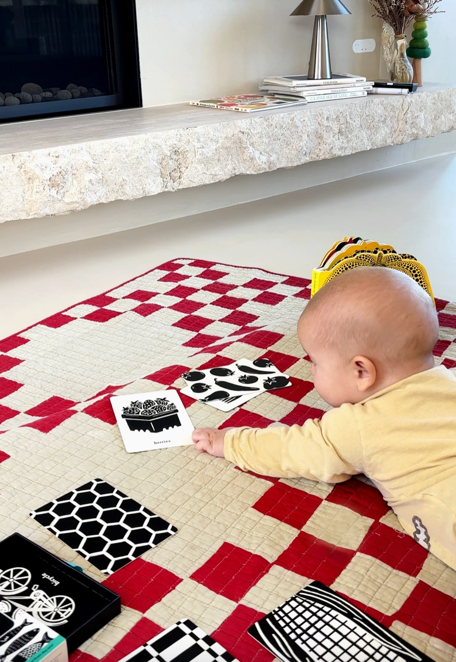 High Contrast Flashcards For Baby - Sensory Newborn Gift