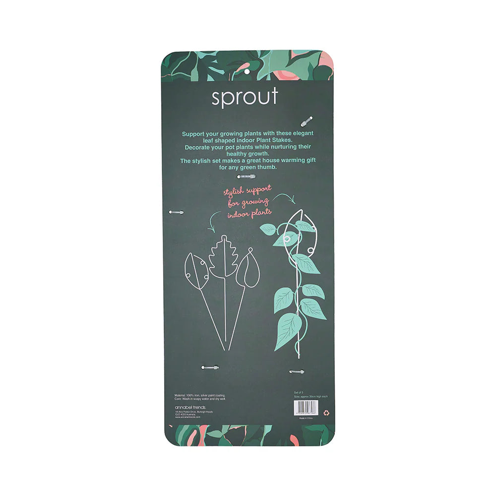 Sprout Indoor Plant Stakes - 3pc
