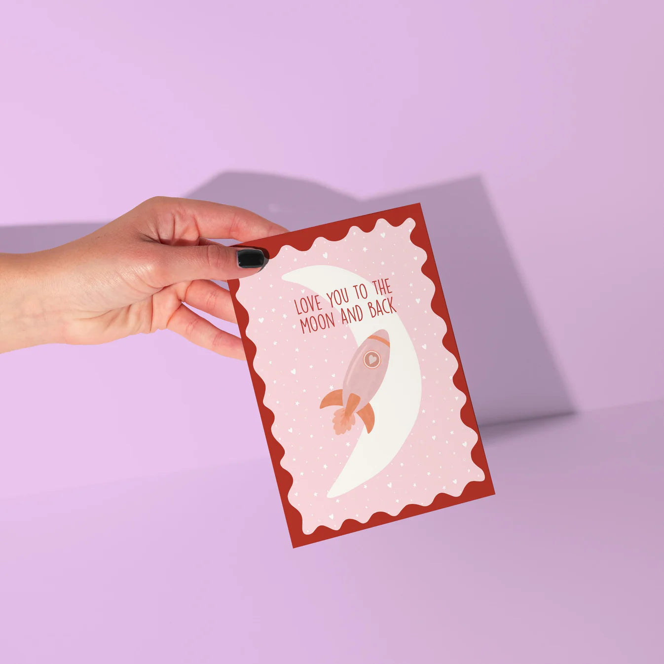 Greeting Card - Love You To The Moon And Back