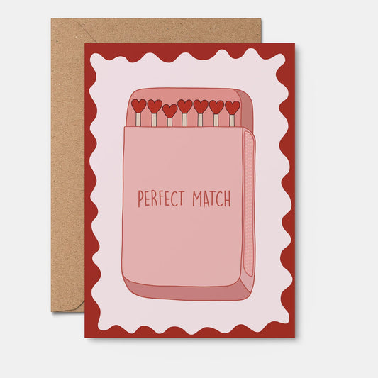 Greeting Card - Perfect Match