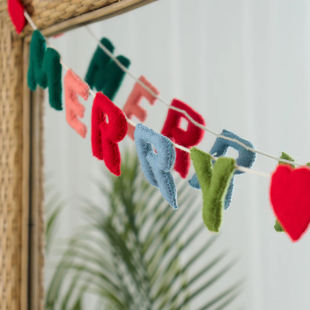 Felt Bunting - Christmas