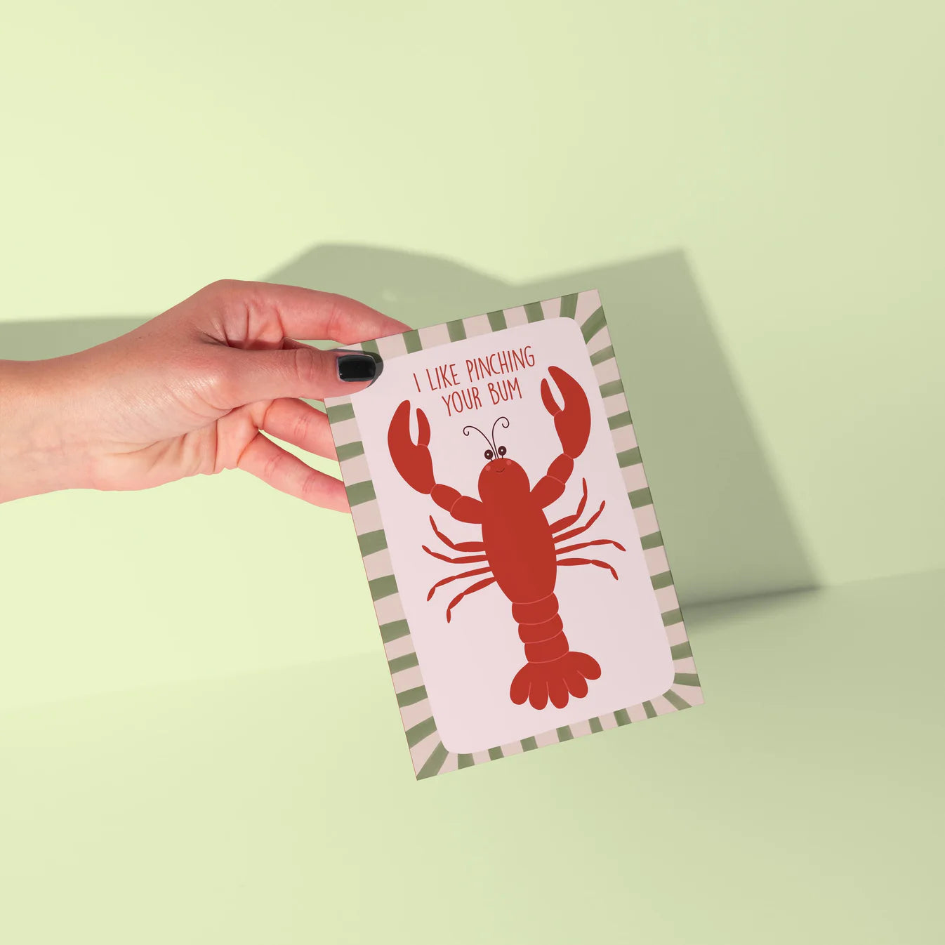 Greeting Card - Lobster Love