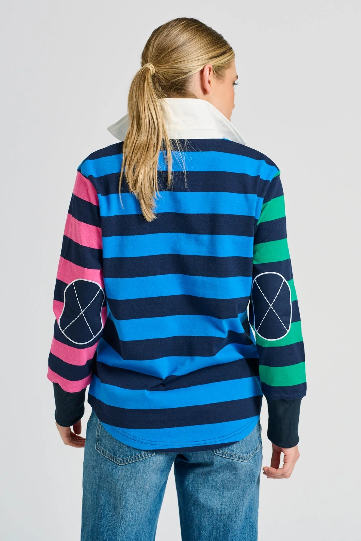 Rugby Sweatshirt - Navy combo