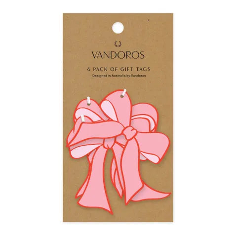 Bow Gift Tags - Pack of 6