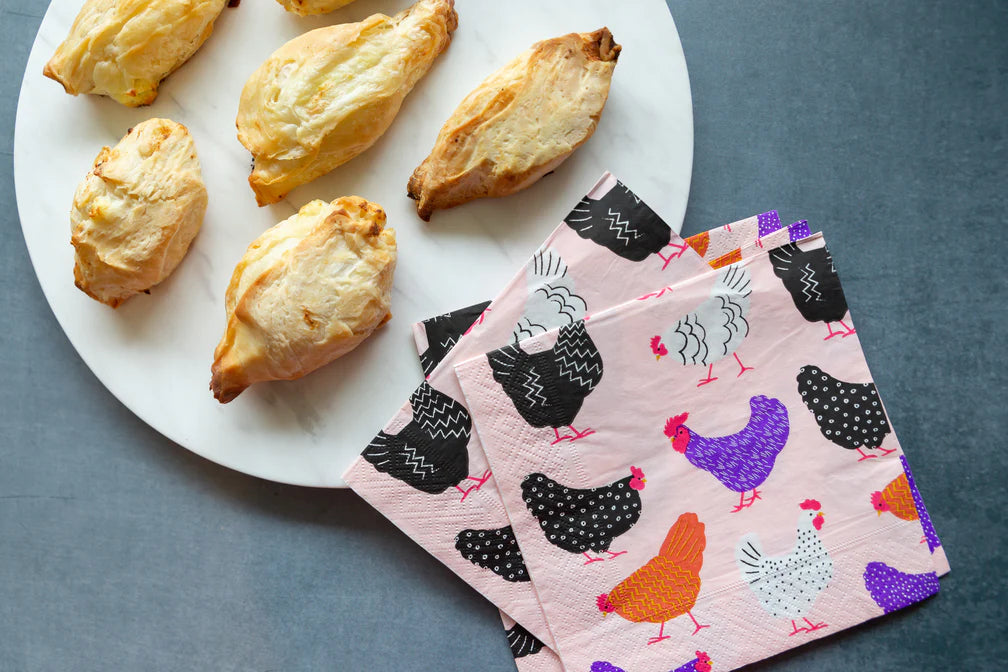 Paper Napkins // Bright Hens