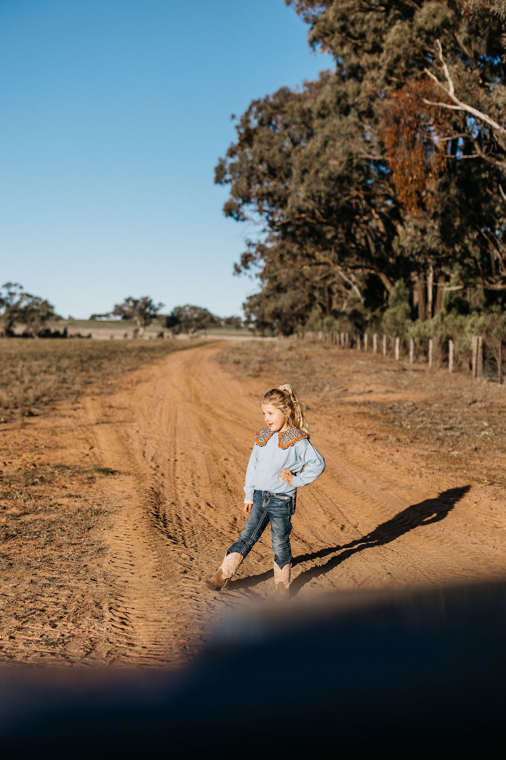 100% Australian Merino Wool Jumper - Sky Blue