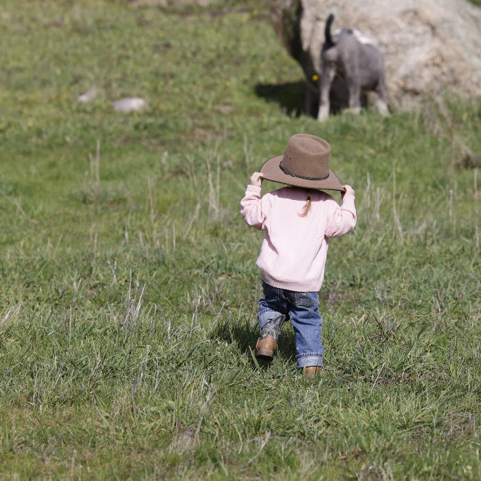 100% Australian Merino Wool Jumper - Tutu Pink