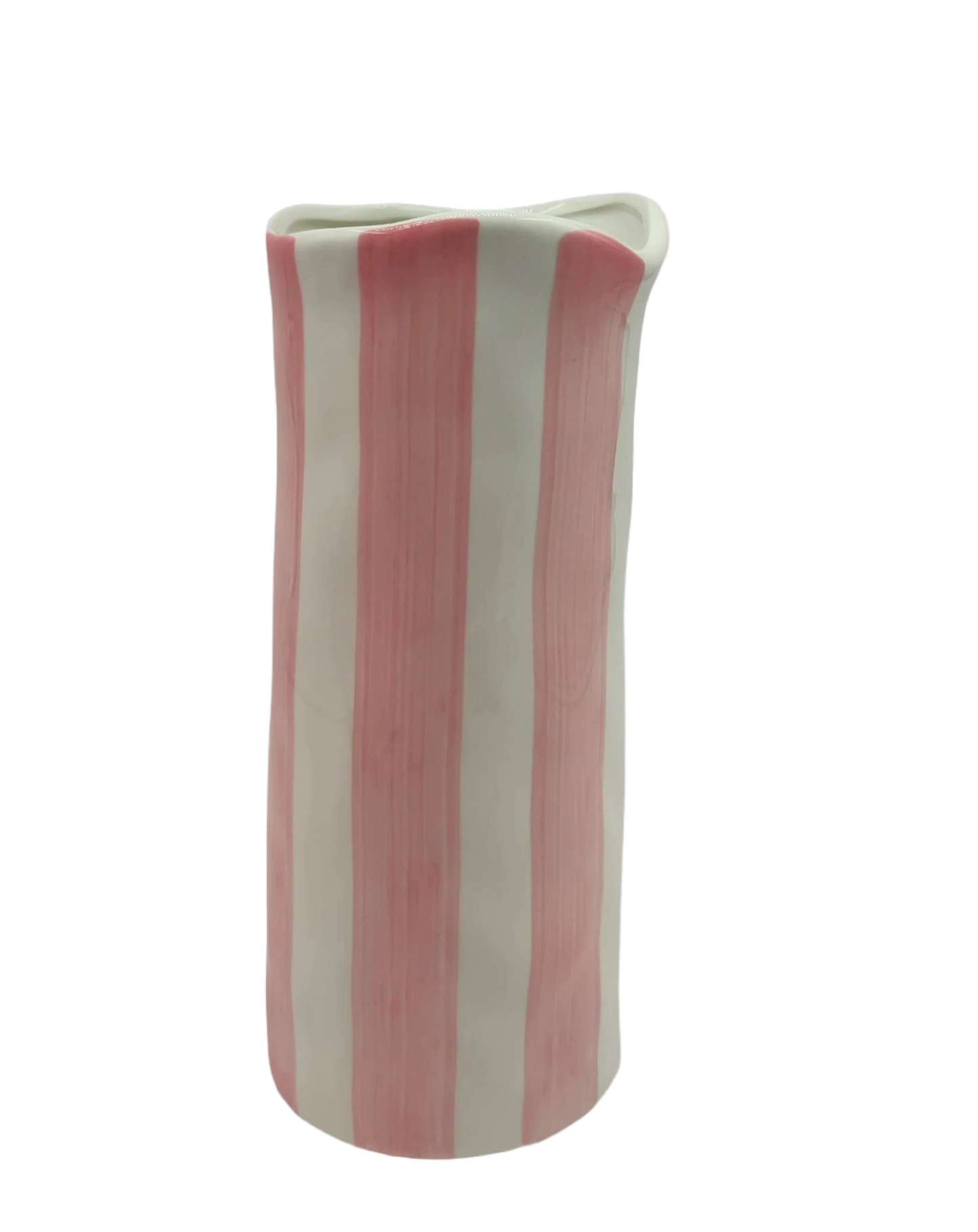 Medium Vase - Pink Stripe