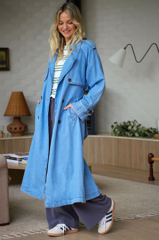 Longline Trench Coat