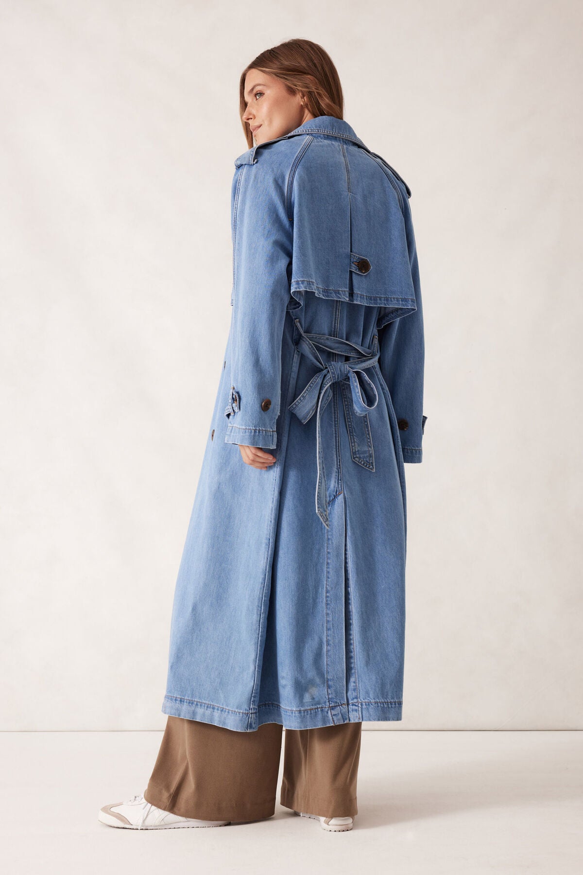 Longline Trench Coat