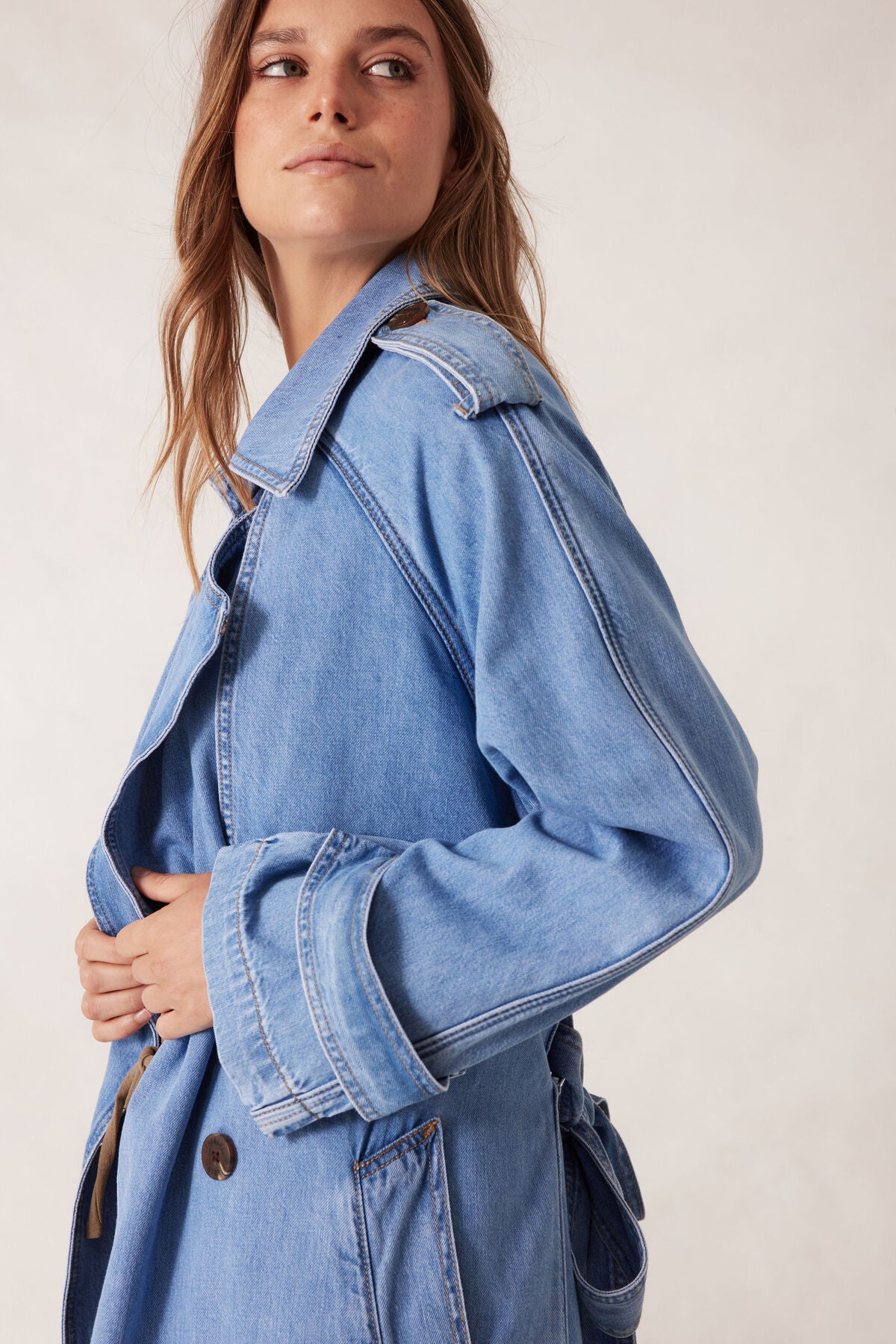 Longline Trench Coat