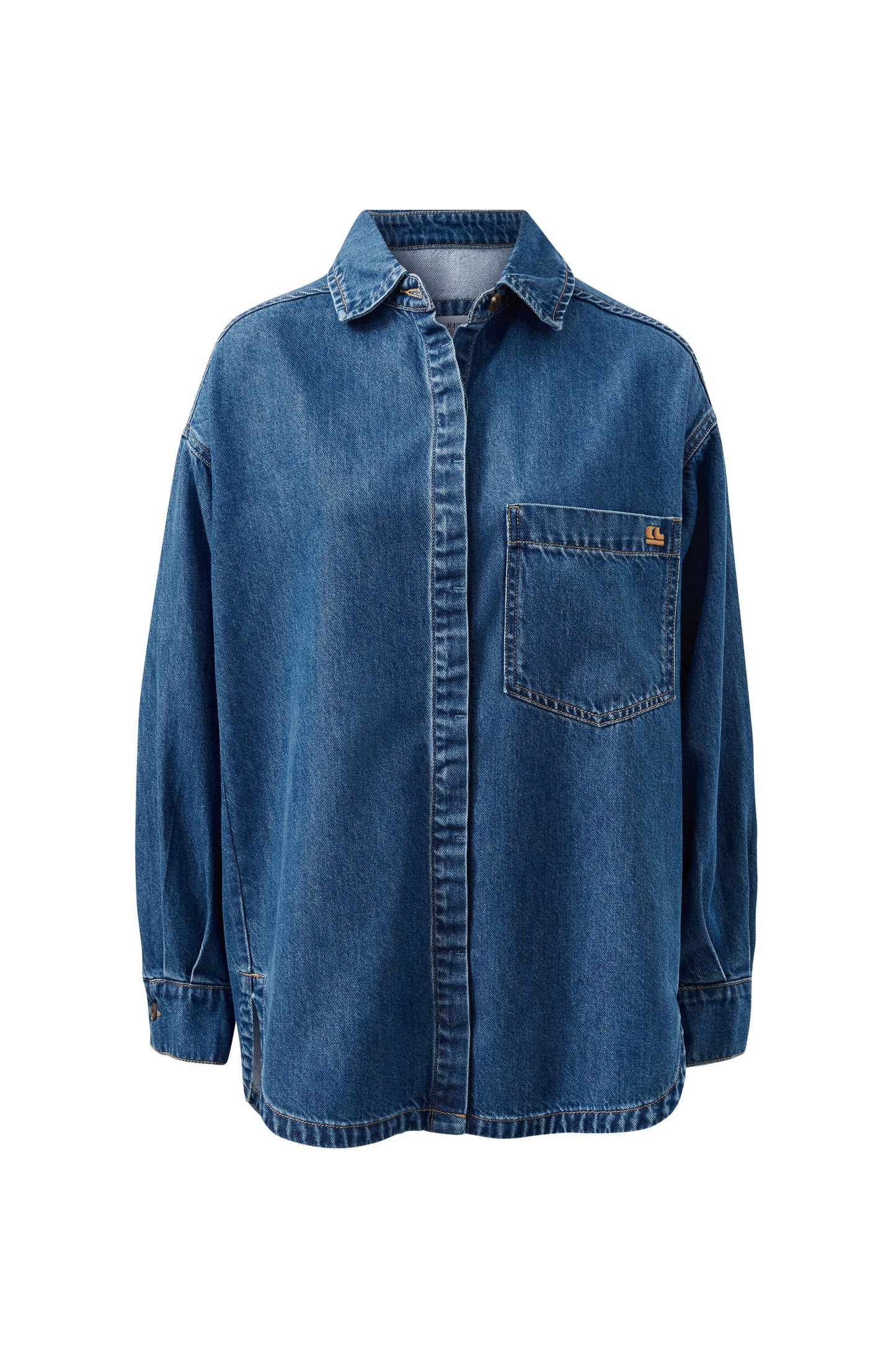 Gwynne Shirt - Fresh Indigo