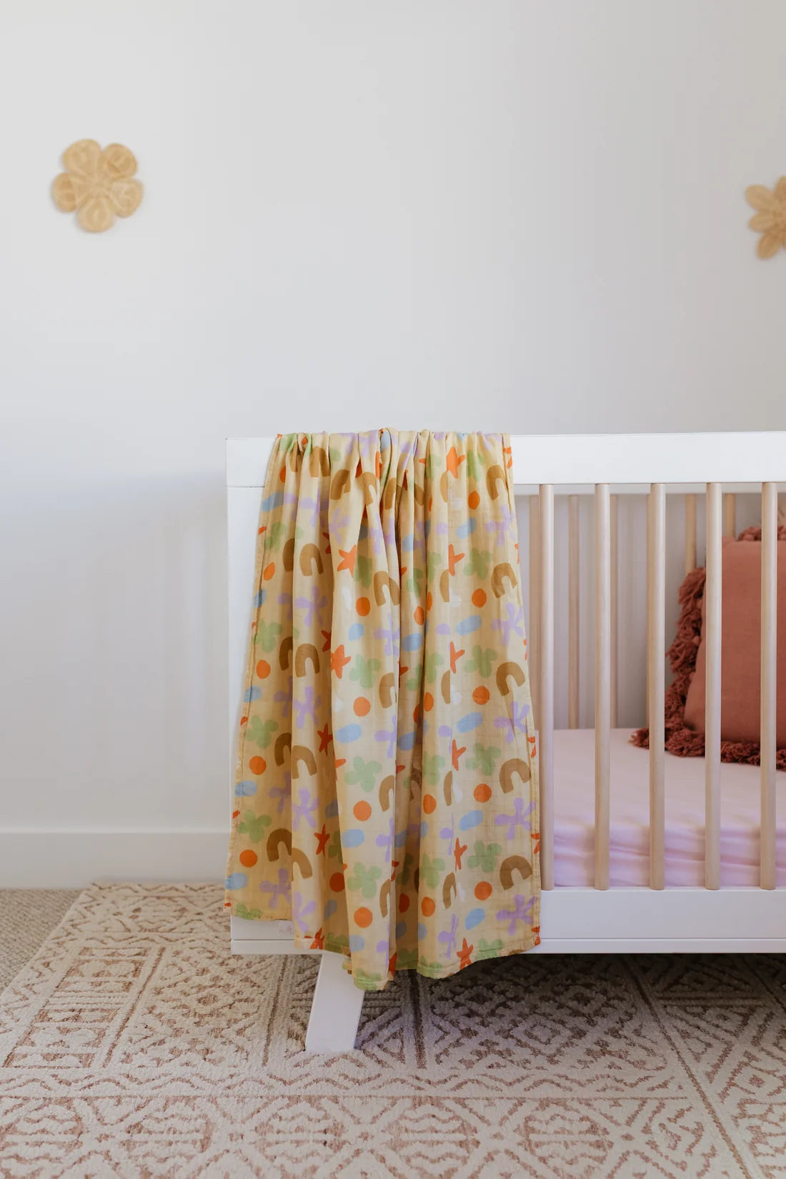 Baby Muslin Swaddle - Playtime Whimsy