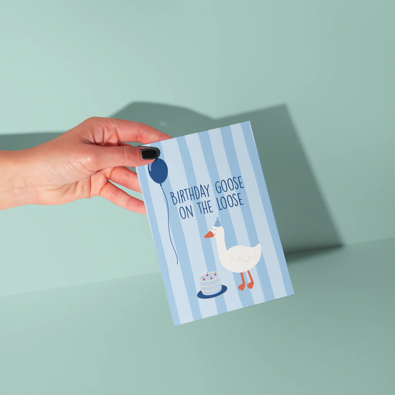 Birthday Card - Birthday Goose