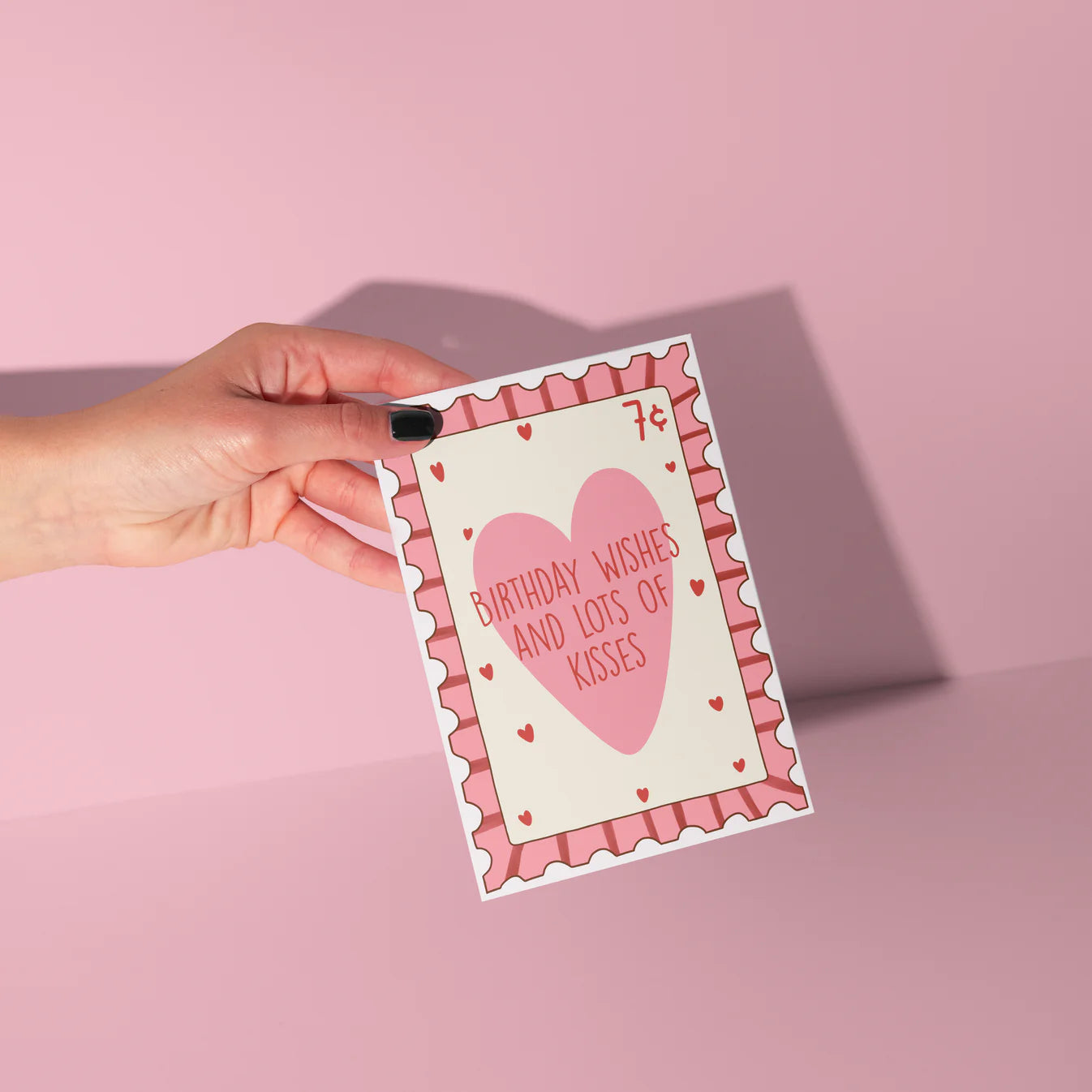 Birthday Card - Wishes Kisses