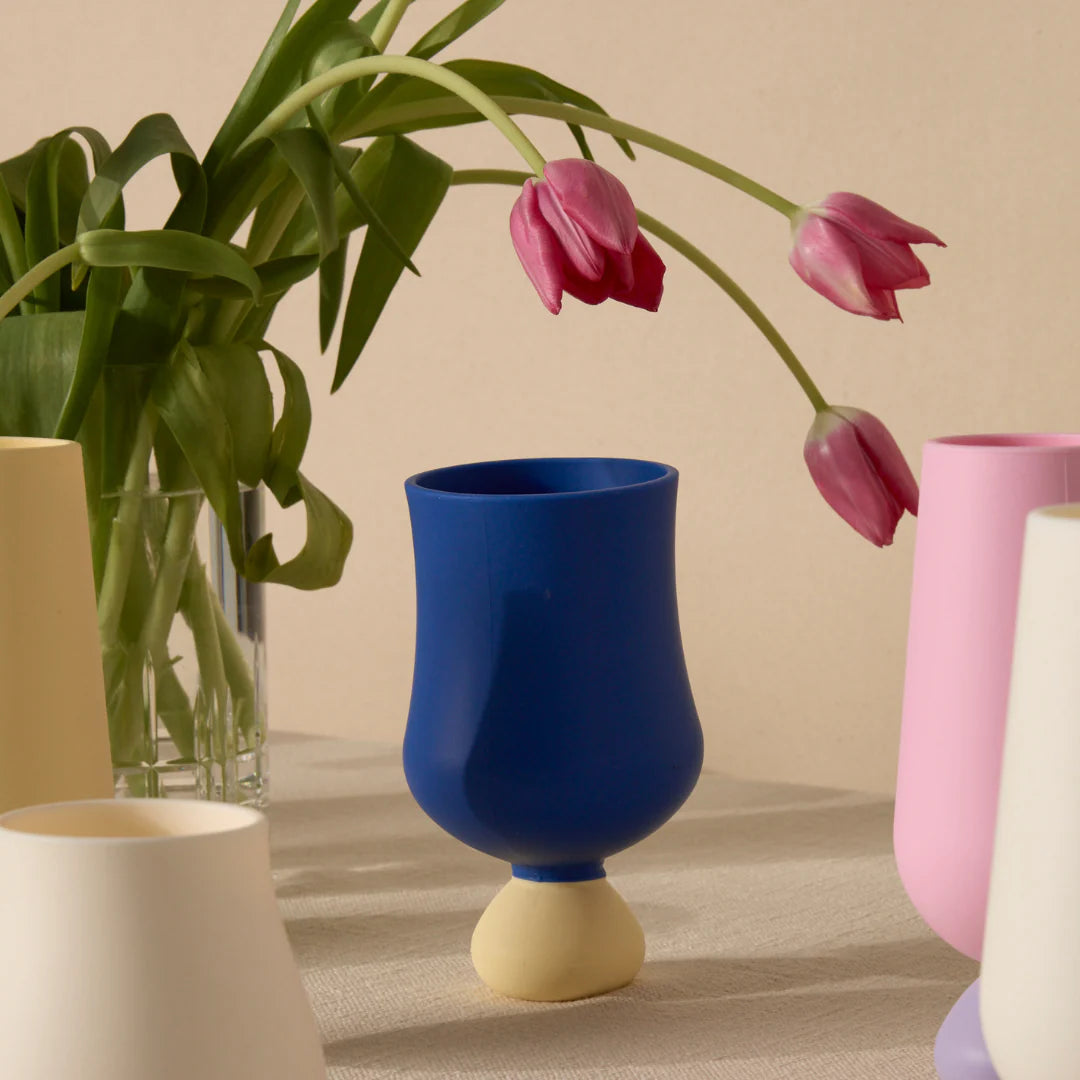 Unbreakable Silicone Bubble Goblet Set - (All Colours)