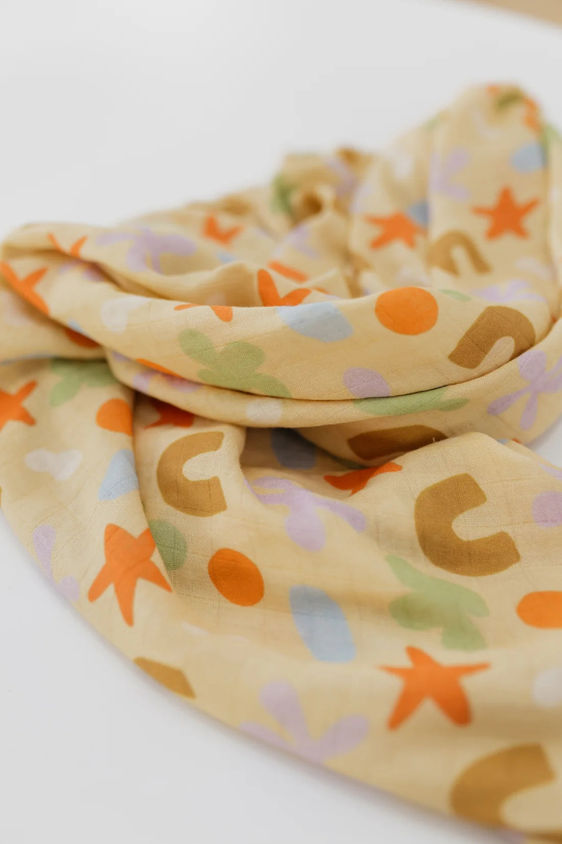 Baby Muslin Swaddle - Playtime Whimsy