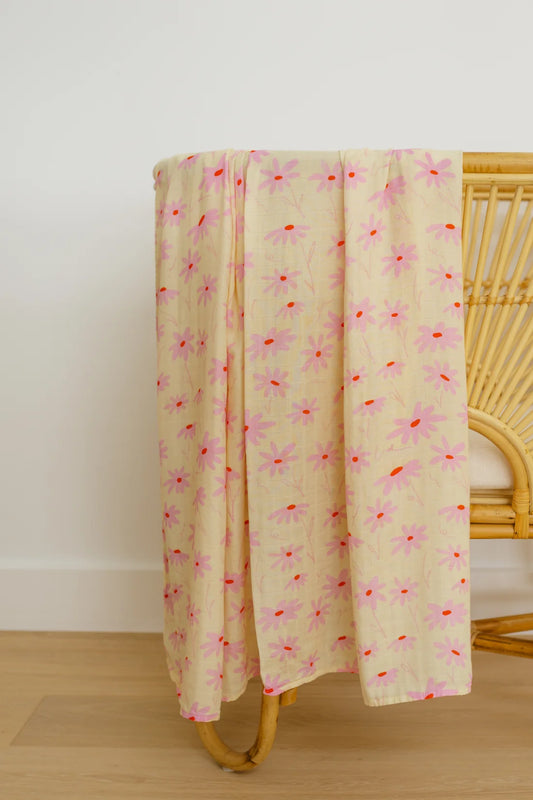 Baby Muslin Swaddle - Bloom Belle