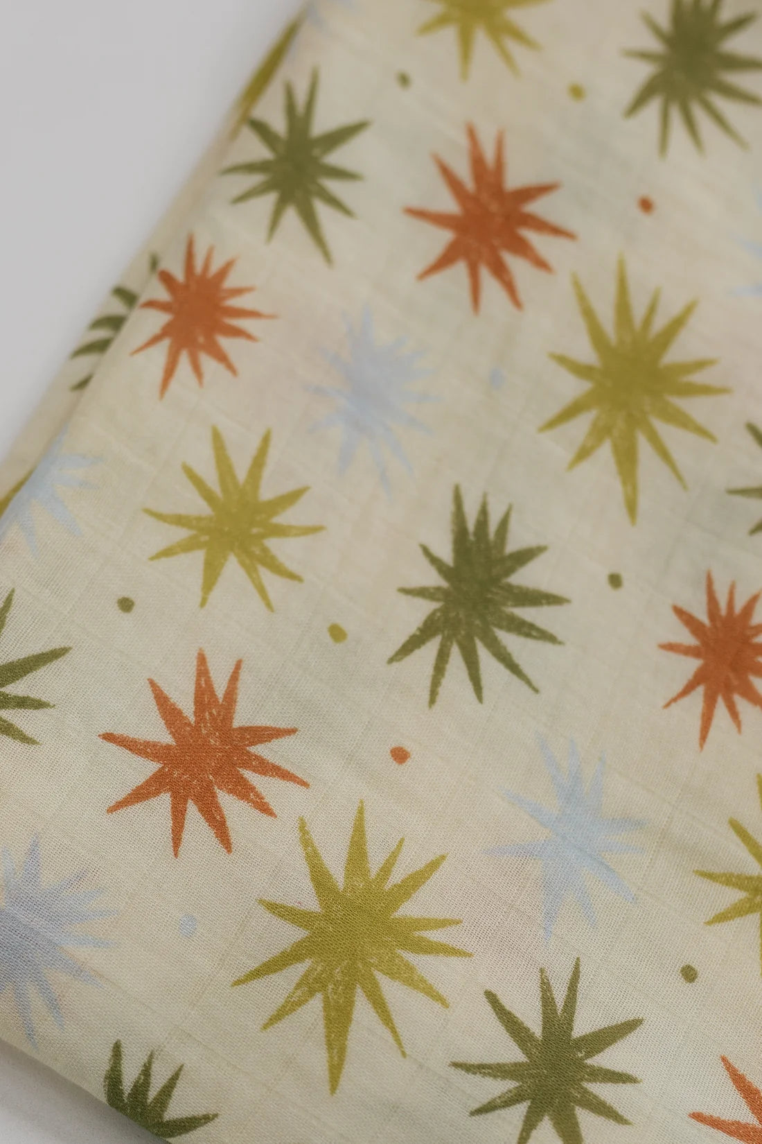 Baby Muslin Swaddle - Retro Skies