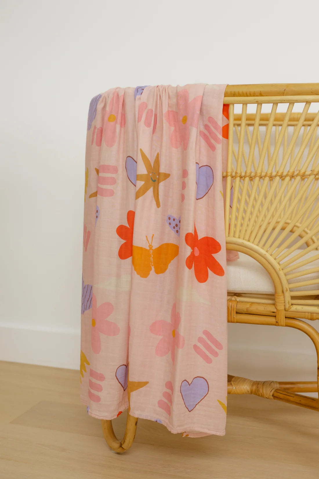 Baby Muslin Swaddle - Pretty Pop