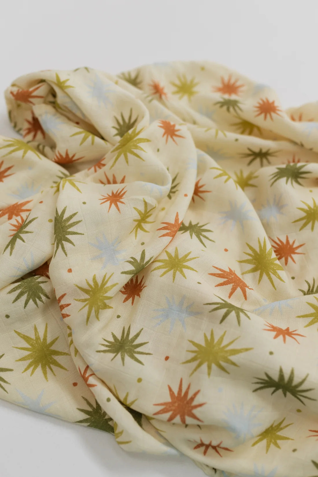 Baby Muslin Swaddle - Retro Skies