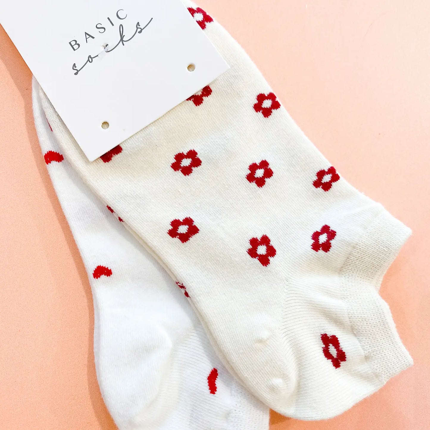 Hearts & Daisies Ankle Socks 2 Pack