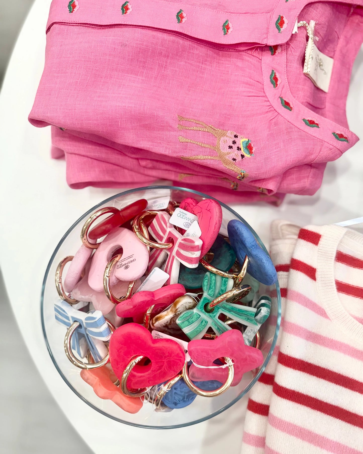 Heart Resin Keyrings (All Designs)