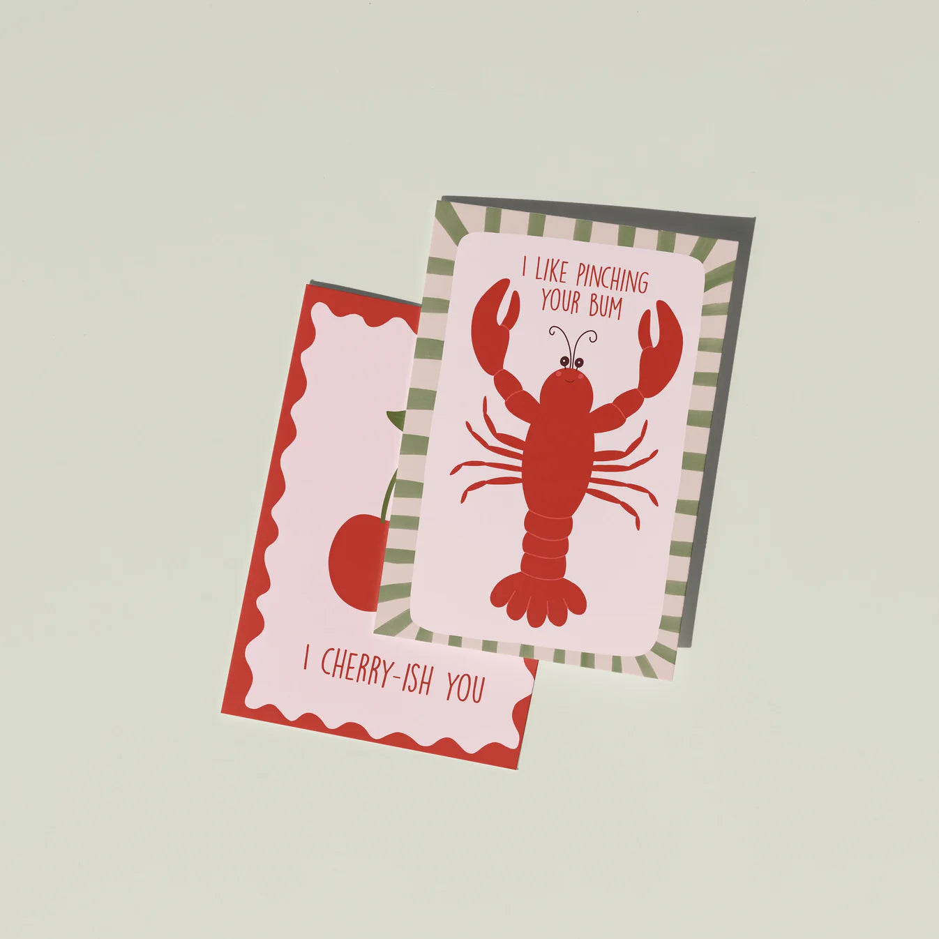 Greeting Card - Lobster Love