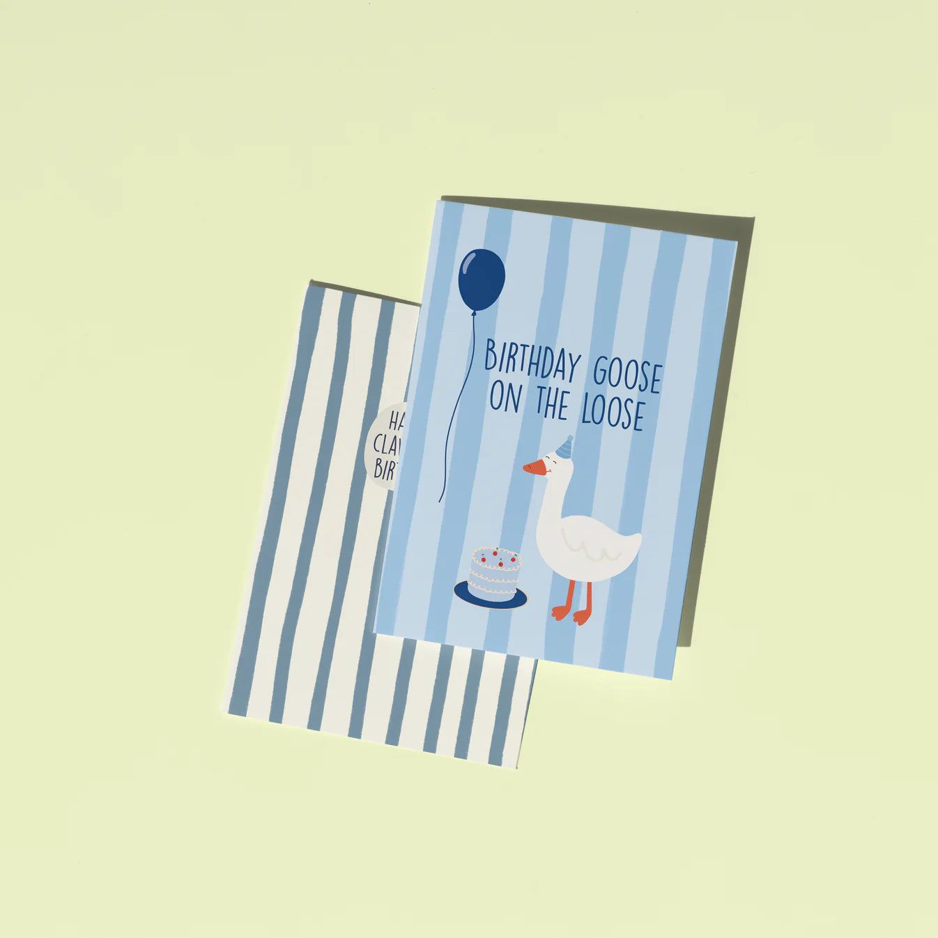 Birthday Card - Birthday Goose