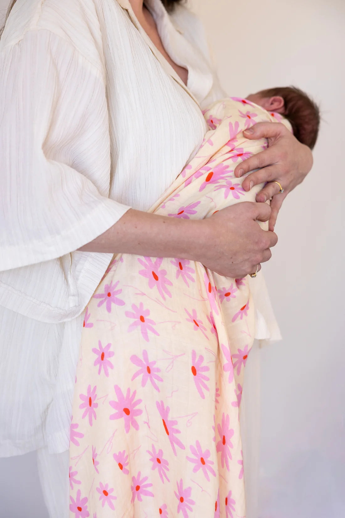 Baby Muslin Swaddle - Bloom Belle